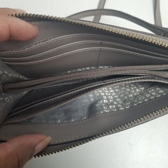 Kate Spade Jackson Small Tab Crossbody Light Brown Purse - Picture 5 of 14